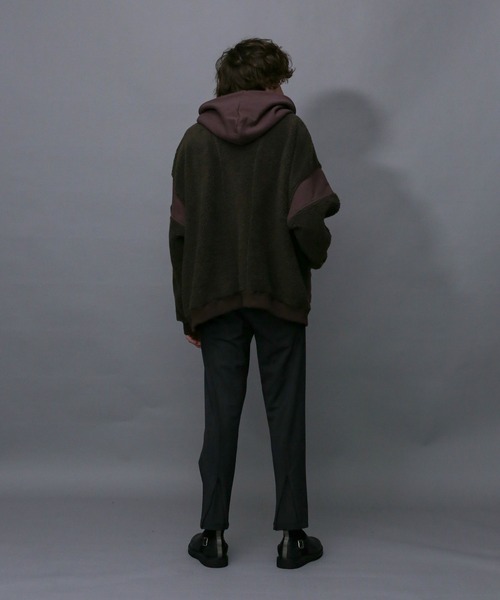 Iroquois(イロコイ)の「BOA×SWEAT HOODIE(パーカー・メンズ・ブラック/ブラウン/ベージュ系その他・1/3/2)」の21枚目の写真