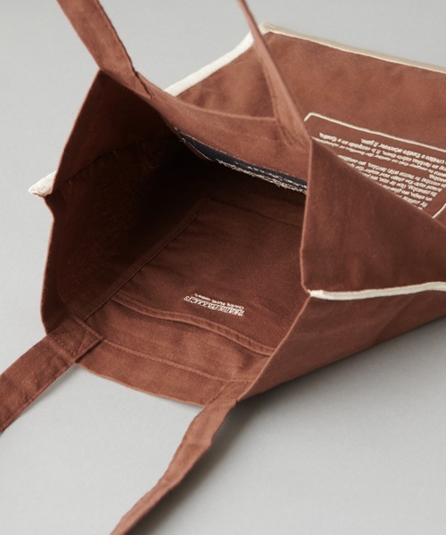 THEATRE PRODUCTS(シアタープロダクツ)の「【THEATRE PRODUCTS】WEARISTA ≪chicchimo≫ コラボトートバッグ(トートバッグ・レディース・ベージュ/ブラウン・FREE)」の5枚目の写真