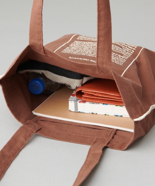 THEATRE PRODUCTS(シアタープロダクツ)の「【THEATRE PRODUCTS】WEARISTA ≪chicchimo≫ コラボトートバッグ(トートバッグ・レディース・ベージュ/ブラウン・FREE)」の7枚目の写真