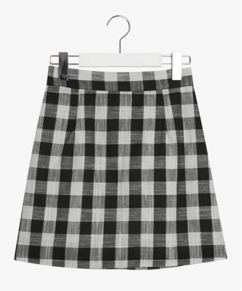 SONA（ソナ）の「SONYUNARA ブロックチェックビスチェ+スカート（スカート・レディース・ブラック・FREE）」の14枚目の写真