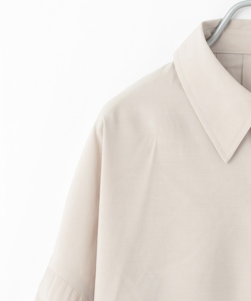 Heather(ヘザー)の「ピーチ起毛シャツ 237204(シャツ/ブラウス・レディース・ホワイト/アイボリー/ブラック・FREE)」の11枚目の写真