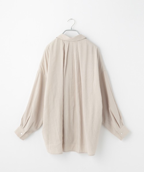 Heather(ヘザー)の「ピーチ起毛シャツ 237204(シャツ/ブラウス・レディース・ホワイト/アイボリー/ブラック・FREE)」の15枚目の写真