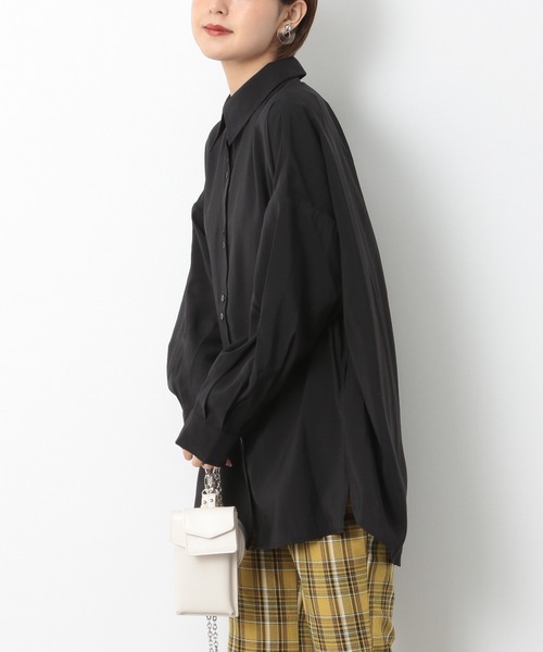 Heather(ヘザー)の「ピーチ起毛シャツ 237204(シャツ/ブラウス・レディース・ホワイト/アイボリー/ブラック・FREE)」の21枚目の写真