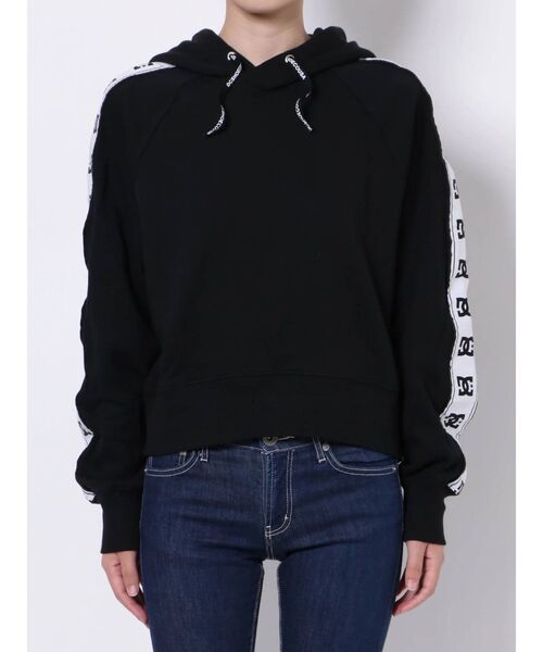 DC(ディーシー)の「【WEB限定】DC×GYDA RUN NERHIGH SHORTパーカー(パーカー・レディース・ブラック・FREE)」の20枚目の写真