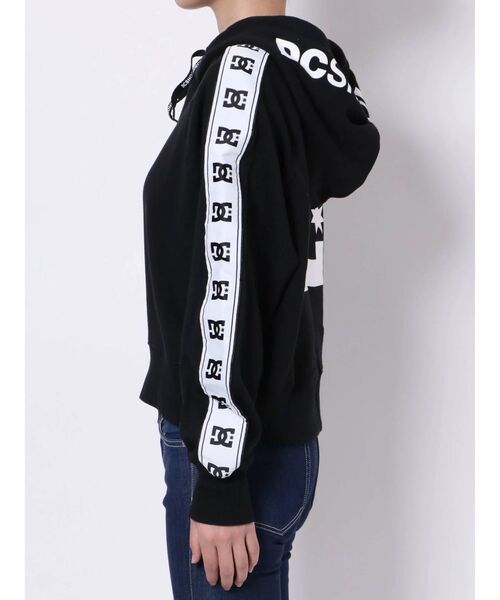 DC(ディーシー)の「【WEB限定】DC×GYDA RUN NERHIGH SHORTパーカー(パーカー・レディース・ブラック・FREE)」の21枚目の写真