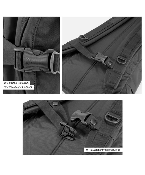 GREGORY(グレゴリー)の「GREGORY ALL DAY V2.1 BACKPACK グレゴリー オールデイ 24L バックパック(バックパック/リュック・メンズ・ブラック・FREE)」の5枚目の写真
