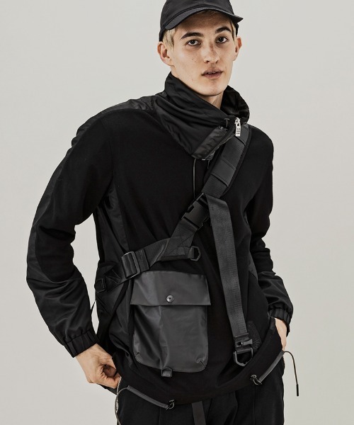 C DIEM（カルペディエム）の「mlt3588-SWITCHING HALF ZIP PULLOVER プルオーバー（ブルゾン・メンズ・カーキ/ブラック・M/L/S）」の21枚目の写真