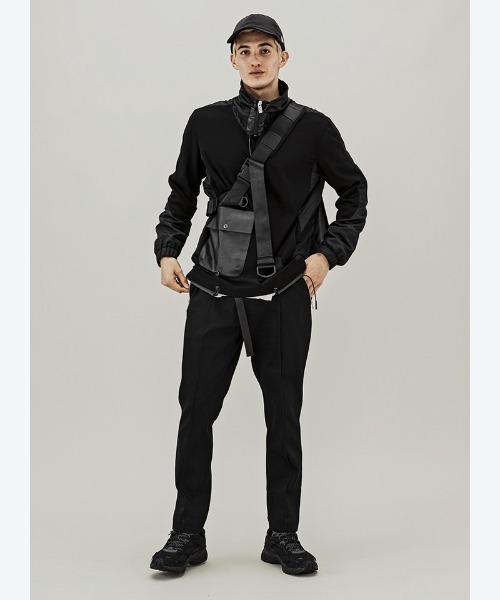 C DIEM（カルペディエム）の「mlt3588-SWITCHING HALF ZIP PULLOVER プルオーバー（ブルゾン・メンズ・カーキ/ブラック・M/L/S）」の11枚目の写真