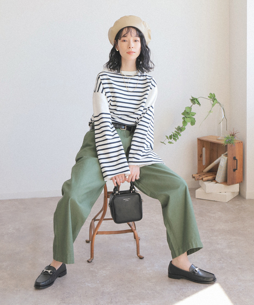 IENA（イエナ）の「【KIJIMA TAKAYUKI/キジマタカユキ】SYNTHETIC LEATHERベレー帽（ハンチング/ベレー帽・レディース・ベージュ・FREE）」の4枚目の写真