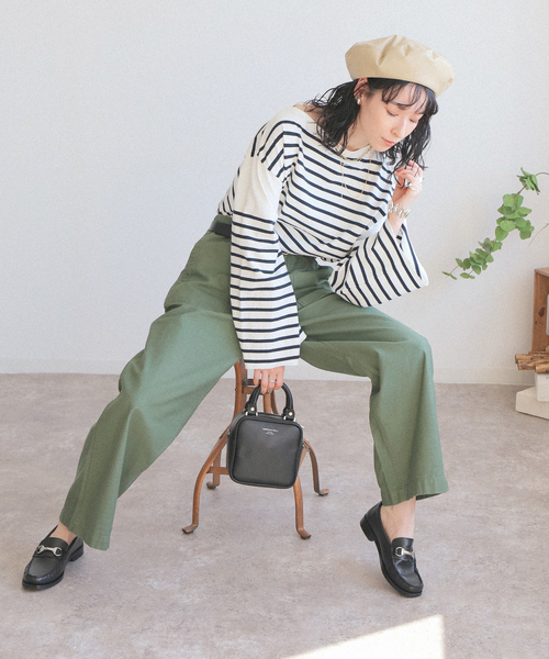 IENA（イエナ）の「【KIJIMA TAKAYUKI/キジマタカユキ】SYNTHETIC LEATHERベレー帽（ハンチング/ベレー帽・レディース・ベージュ・FREE）」の5枚目の写真