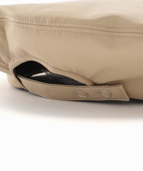 IENA（イエナ）の「【KIJIMA TAKAYUKI/キジマタカユキ】SYNTHETIC LEATHERベレー帽（ハンチング/ベレー帽・レディース・ベージュ・FREE）」の12枚目の写真