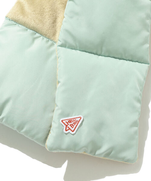B:MING by BEAMS(ビーミングバイビームス)の「B:MING by BEAMS / ウォッシャブル 中綿 マフラー(マフラー・キッズ・ブラック/オリーブ/ミント・ONE SIZE)」の14枚目の写真