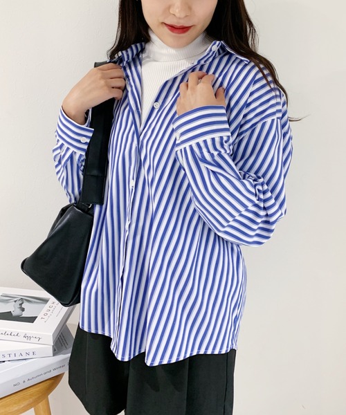 CLEA(クレア)の「【全7色/カラバリ豊富】デイリータートルネックリブニット(ニット/セーター・レディース・ホワイト/ブラック/ベージュ/ブラウン/アイボリー/ブルー/グリーン/イエロー/レッド/グレー・FREE)」の12枚目の写真