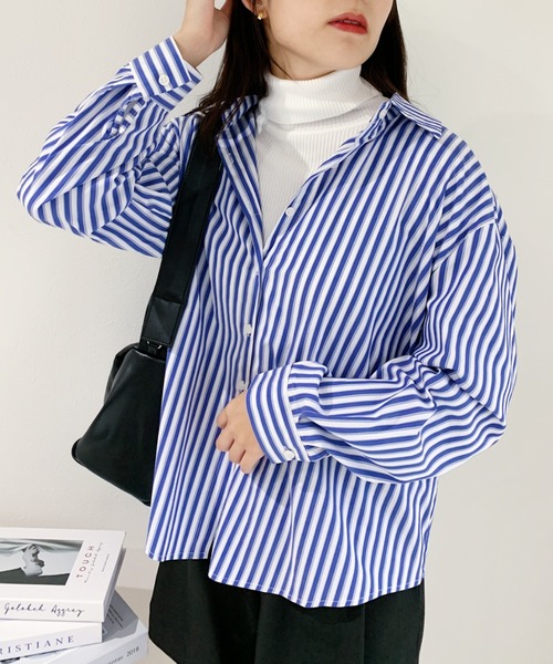 CLEA(クレア)の「【全7色/カラバリ豊富】デイリータートルネックリブニット(ニット/セーター・レディース・ホワイト/ブラック/ベージュ/ブラウン/アイボリー/ブルー/グリーン/イエロー/レッド/グレー・FREE)」の11枚目の写真