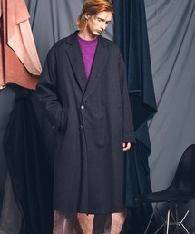 《ユニセックスアイテム》マルチファブリックエアロゲルプライムオーバーセミダブルチェスターコート 【MAISON SPECIAL/メゾンスペシャル】