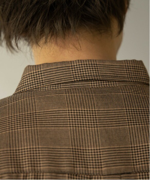 ARCHIVER（アーカイバ）の「【Sa】【it】先染めチェック ビッグシルエット長袖シャツ（シャツ/ブラウス・メンズ・ベージュ/ブラウン/グレー/その他・LL/M/L）」の13枚目の写真