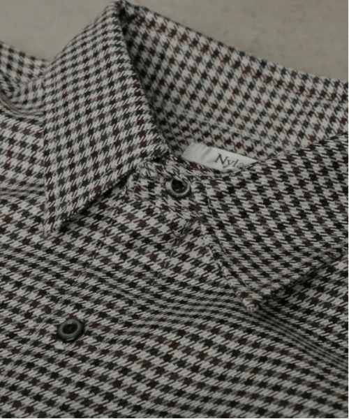 ARCHIVER（アーカイバ）の「【Sa】【it】先染めチェック ビッグシルエット長袖シャツ（シャツ/ブラウス・メンズ・ベージュ/ブラウン/グレー/その他・LL/M/L）」の15枚目の写真