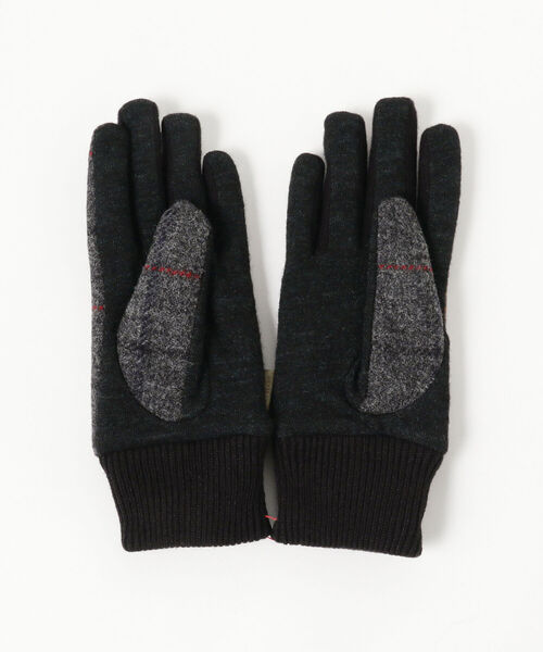 Ray BEAMS(レイビームス)の「Ray BEAMS / MOON ジャージ グローブ(手袋・レディース・チャコールグレー/ベージュ/イエロー・ONE SIZE)」の6枚目の写真