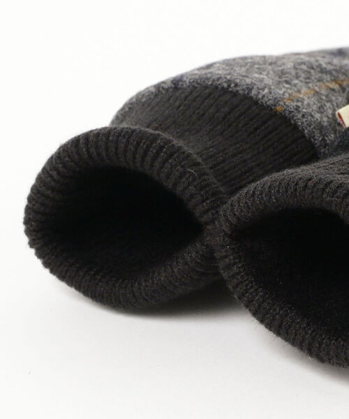 Ray BEAMS(レイビームス)の「Ray BEAMS / MOON ジャージ グローブ(手袋・レディース・チャコールグレー/ベージュ/イエロー・ONE SIZE)」の9枚目の写真
