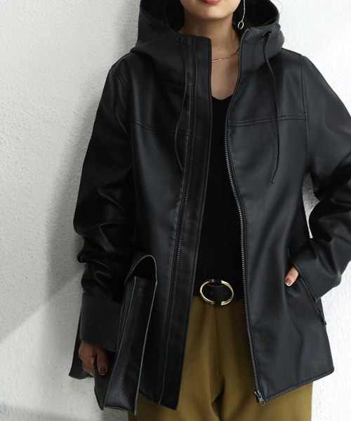 antiqua（アンティカ）の「軽量で丈夫！ラフに着られるヴィ―ガンレザー