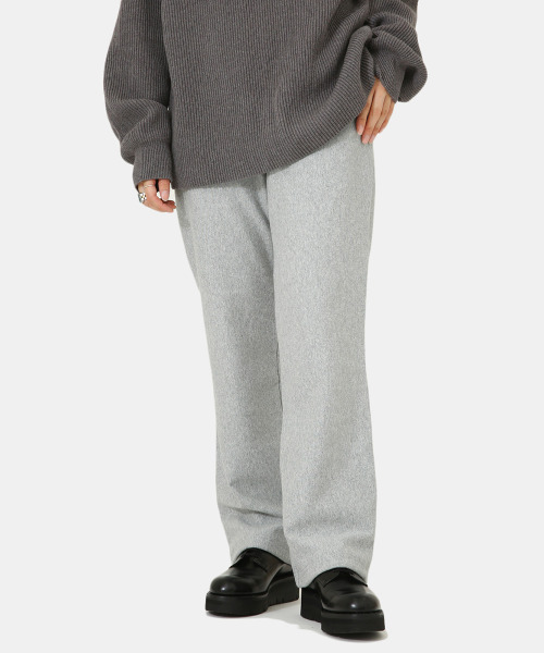 BALLAST ARK（バラストアーク）の「BALLAST ARK / バラストアーク：Sweat Pants：BA04-P002[AST]（スウェットパンツ・メンズ・チャコールグレー/グレー・L/M）」の2枚目の写真