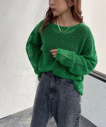 apres jour mignon | ウィンターメッシュニット【ZOZOTOWN限定アイテム】(ニット/セーター)