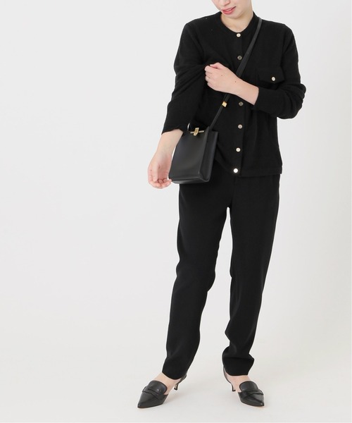 journal standard L'essage（ジャーナルスタンダードレサージュ）の「ダブルクロスジョガーパンツ◆2（その他パンツ・レディース・ブラック/グリーン/ブルー系その他・FREE）」の7枚目の写真