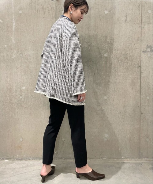 journal standard L'essage（ジャーナルスタンダードレサージュ）の「ダブルクロスジョガーパンツ◆2（その他パンツ・レディース・ブラック/グリーン/ブルー系その他・FREE）」の13枚目の写真