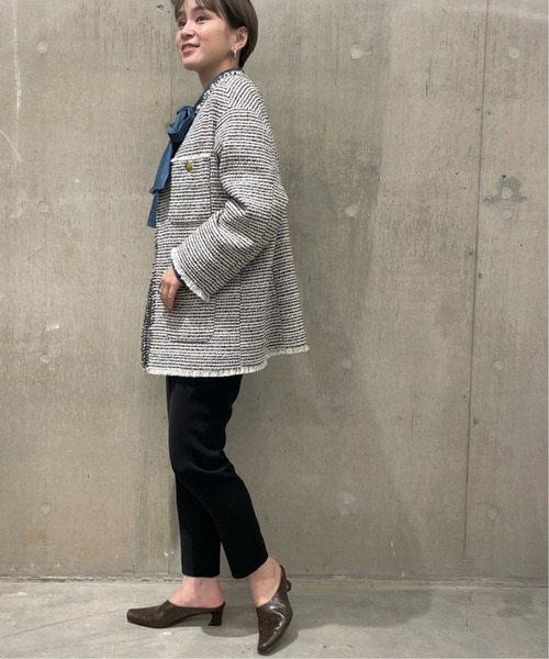 journal standard L'essage（ジャーナルスタンダードレサージュ）の「ダブルクロスジョガーパンツ◆2（その他パンツ・レディース・ブラック/グリーン/ブルー系その他・FREE）」の16枚目の写真