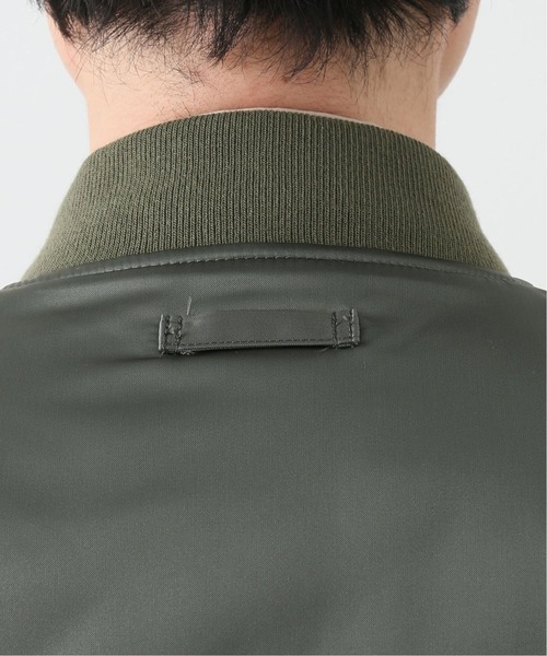 EDIFICE（エディフィス）の「キルティングフライトブルゾン（MA-1・メンズ・ブラック/カーキ・2/3）」の16枚目の写真