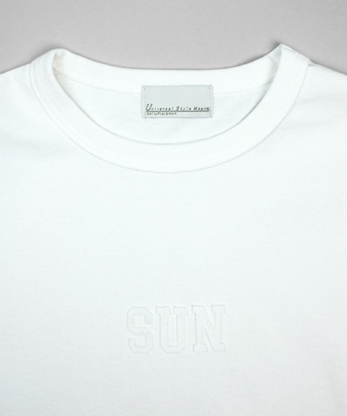 Universal Style Wear(ユニバーサルスタイルウェア)の「Universal Style Wear "Weekend" ロゴ ロンT(Tシャツ/カットソー・メンズ・ブラック/ネイビー/ホワイト・LARGE/X-LARGE/MEDIUM)」の12枚目の写真