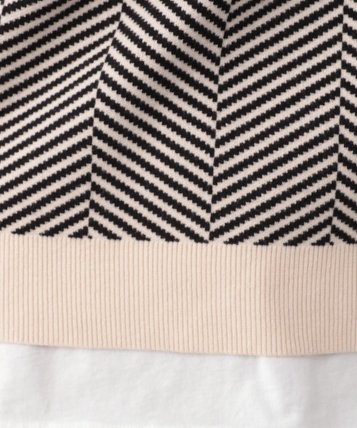 セール】メルティーアソート柄プルオーバー/258867（ニット