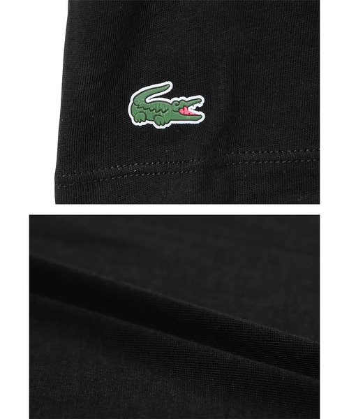 LACOSTE(ラコステ)の「ラコステ LACOSTE Tシャツ カットソー メンズ 肌着 インナー 綿 無地 無地 ロゴ ワンポイント 半袖 ブランド(Tシャツ/カットソー・メンズ・ホワイト/ブラック/ホワイト系その他/ブラック系その他/グレー・SMALL/MEDIUM/LARGE/X-LARGE)」の14枚目の写真
