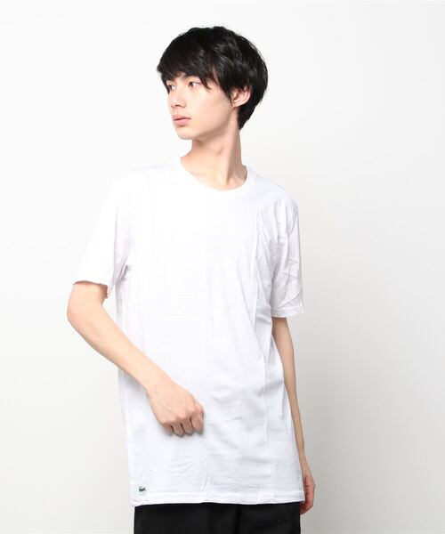 LACOSTE(ラコステ)の「ラコステ LACOSTE Tシャツ カットソー メンズ 肌着 インナー 綿 無地 無地 ロゴ ワンポイント 半袖 ブランド(Tシャツ/カットソー・メンズ・ホワイト/ブラック/ホワイト系その他/ブラック系その他/グレー・SMALL/MEDIUM/LARGE/X-LARGE)」の21枚目の写真