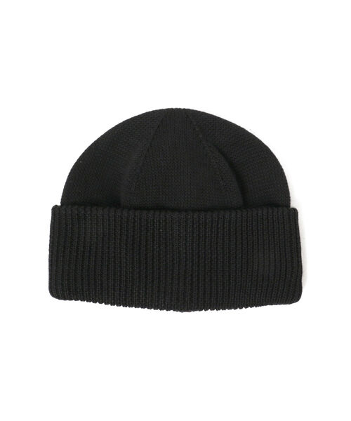 BEAMS（ビームス）の「BEAMS / コットンリネン ワッチキャップ（ニットキャップ/ビーニー・メンズ・イエロー/ブラック/グリーン・ONE SIZE）」の2枚目の写真