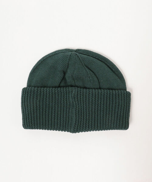 BEAMS（ビームス）の「BEAMS / コットンリネン ワッチキャップ（ニットキャップ/ビーニー・メンズ・イエロー/ブラック/グリーン・ONE SIZE）」の7枚目の写真