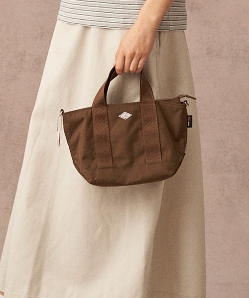 DANTON（ダントン）の「DANTON | 2WAY コーデュラナイロントートバッグ CDR（トートバッグ・レディース・ブラウン/ダークグレー/グレイッシュベージュ・ONE SIZE）」の4枚目の写真