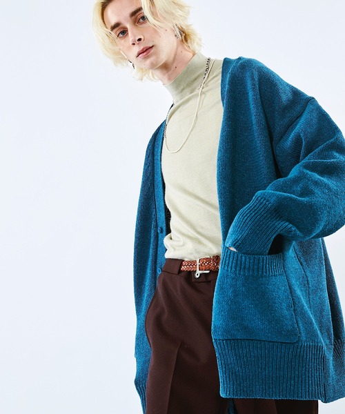 LA BELLE ETUDE(ラベルエチュード)の「リラックスカーディガン(カーディガン/ボレロ・レディース・ブラック/ピンク/ブルー/ロイヤルブルー・1/2)」の13枚目の写真