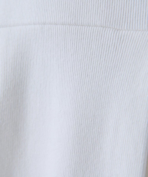 BEARDSLEY（ビアズリー）の「BA刺繍シンプルカットソー（Tシャツ/カットソー・レディース・ホワイト/ネイビー・FREE）」の10枚目の写真