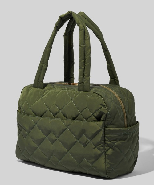 MARC JACOBS(マークジェイコブス)の「【オンライン限定】QUILTED NYLON LARGE WEEKENDER/キルテッド ナイロン ラージ ウィークエンダー(ボストンバッグ・レディース・グリーン系その他・ONE SIZE)」の3枚目の写真