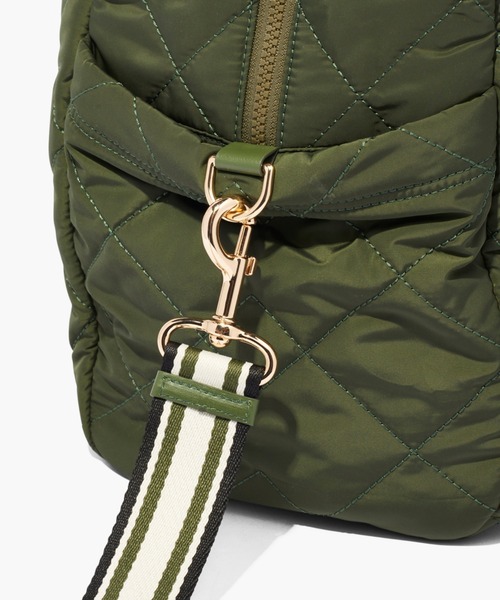 MARC JACOBS(マークジェイコブス)の「【オンライン限定】QUILTED NYLON LARGE WEEKENDER/キルテッド ナイロン ラージ ウィークエンダー(ボストンバッグ・レディース・グリーン系その他・ONE SIZE)」の9枚目の写真