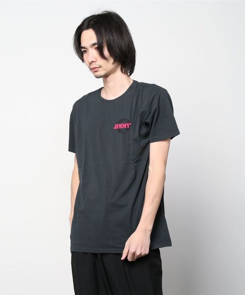 JIMMY'Z（ジミーズ）の「【T18】【JIMMY'Z】WORLD T-SHIRTS（Tシャツ/カットソー・レディース・ホワイト/ブラック・MEDIUM/LARGE）」の5枚目の写真