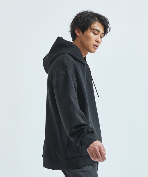 UNITED TOKYO（ユナイテッドトウキョウ）の「Uneven hoodie（パーカー・メンズ・ライトグレー/ブラック/グリーン・1/2/3）」の17枚目の写真