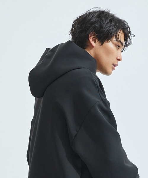 UNITED TOKYO（ユナイテッドトウキョウ）の「Uneven hoodie（パーカー・メンズ・ライトグレー/ブラック/グリーン・1/2/3）」の19枚目の写真