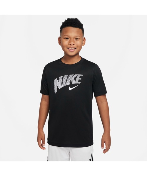 NIKE(ナイキ)の「ナイキ NIKE ナイキ YTH DF トロフィー グラフィック S/S トップ(Tシャツ/カットソー・キッズ・ブラック/グリーン/レッド・130cm/140cm/150cm/160cm)」の2枚目の写真