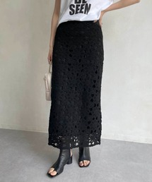 CAPRICIEUX LE'MAGE | クロシェ風2WAYスカート(スカート)