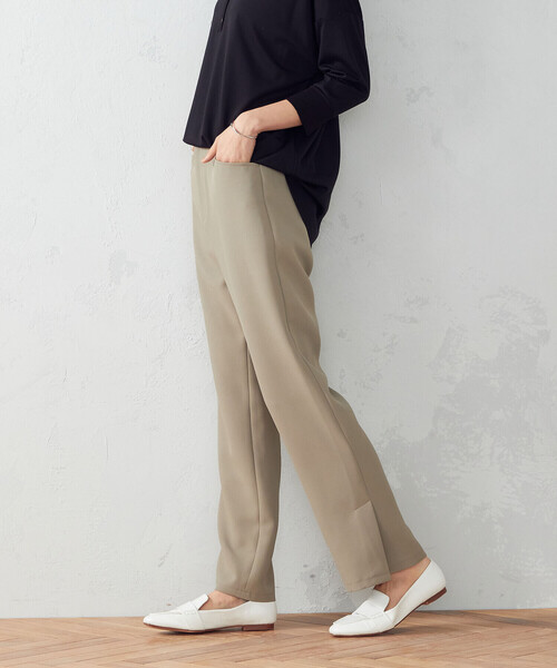 COMME CA MODELS(コムサモデルズ)の「サイドベンツ パンツ(その他パンツ・レディース・カーキ/ベージュ/ブラック・X-SMALL/SMALL/X-LARGE/MEDIUM/LARGE)」の7枚目の写真
