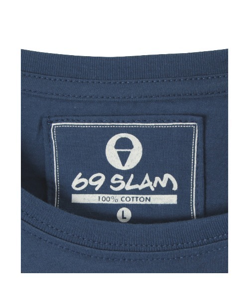 69SLAM(ロックスラム)の「69SLAM ロックスラム メンズ クルーネック 半袖 Tシャツ(Tシャツ/カットソー・メンズ・グレー/ネイビー・MEDIUM)」の11枚目の写真