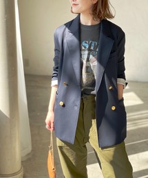 Spick & Span | ドライツイルダブルブレストジャケット(テーラードジャケット)