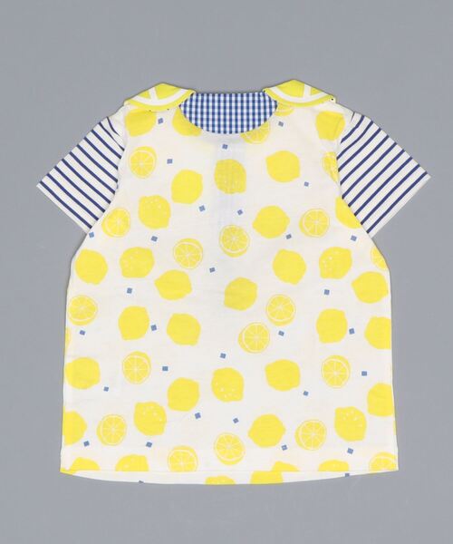 baby cheer（ベイビーチアー）の「シトラス半袖ブラウス（シャツ/ブラウス・キッズ・レモンイエロー・80ｃｍ/90cm/110cm/120cm/100cm）」の2枚目の写真